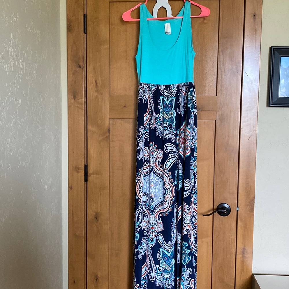 PinkBlush Maternity LONG maxi dress!